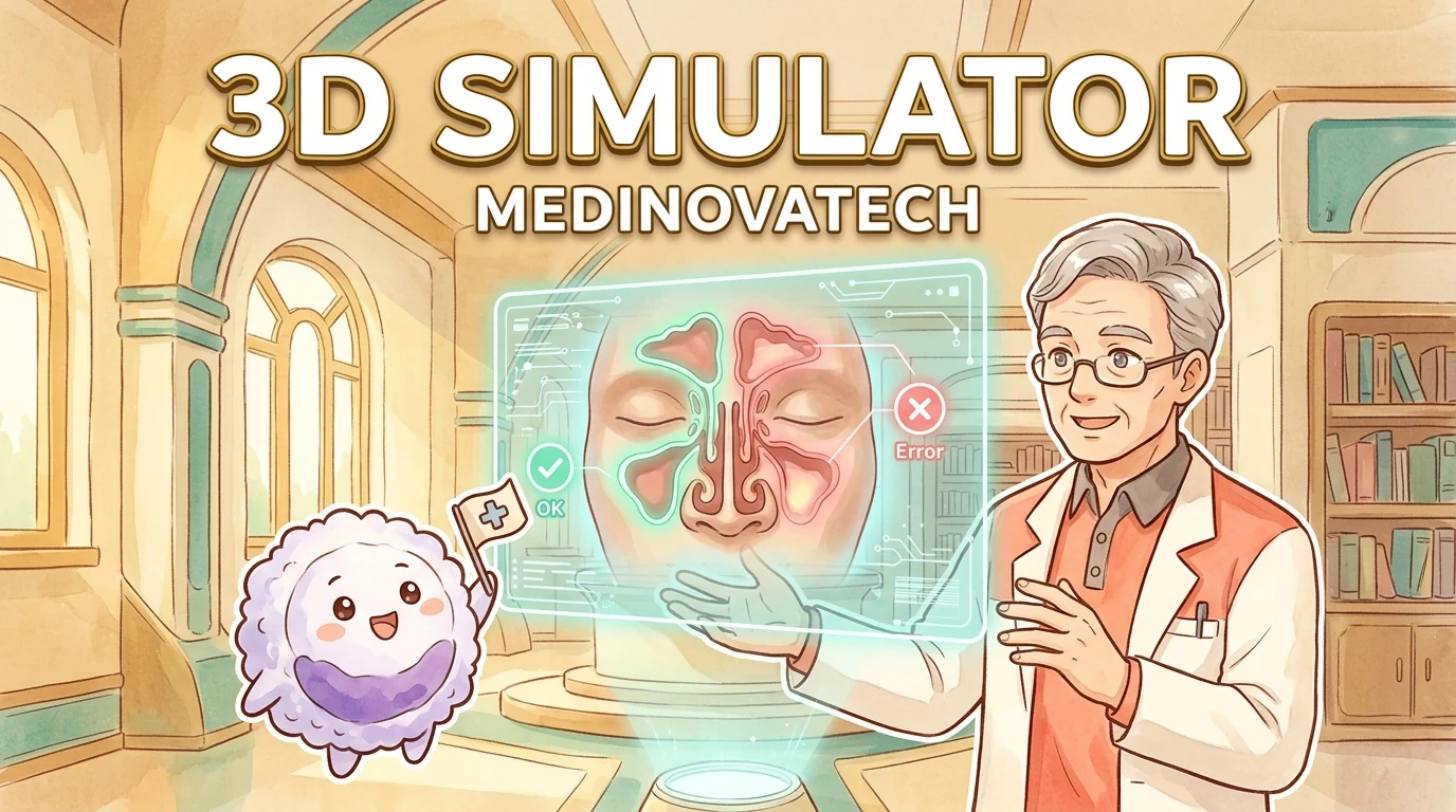 3D Simulator - hidung & sinus